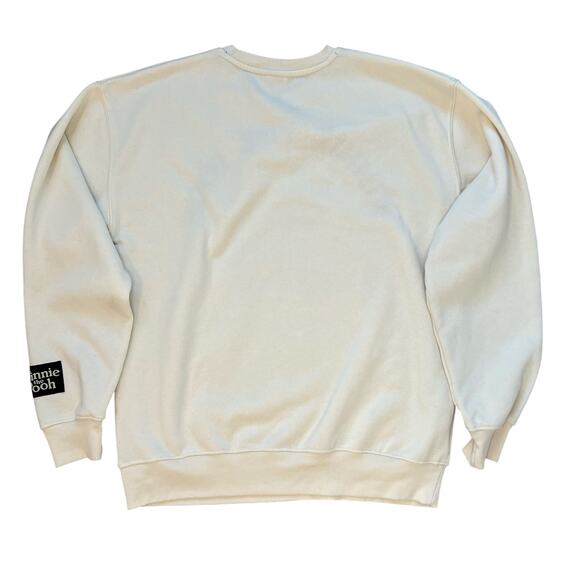 Disney Winnie the Pooh 100 Acre Wood Tan Crewneck Sweatshirt Medium - Picture 3 of 6